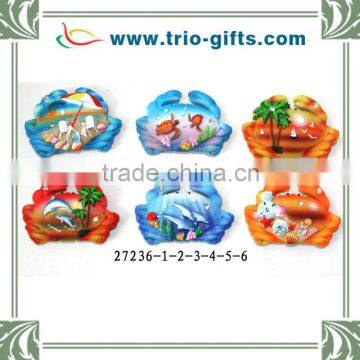 Wholesale Crab Shape Polyresin Souvenir Magnet