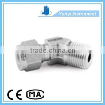 45 degrees elbow pipe fittings male elbow