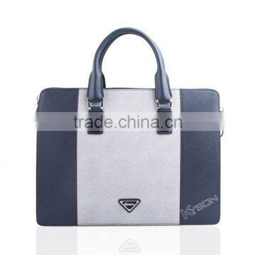 Men custom made evenlope genuine leather handbag for whole sale