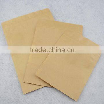 Food Grade Stand up Zipper Kraft Paper Bag With Clear Window Accept Custom Printing photo-3