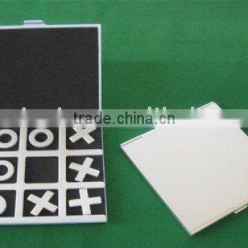 Aluminum WIith Magnetic TIC-TAC-TOE chess Game