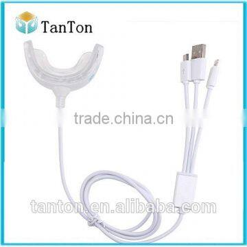 New arrival home teeth whitening portable blue led light