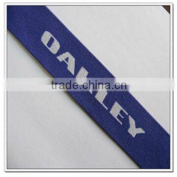 1.5 inch jacquard elastic webbing band for clothes, elastic band for boxer