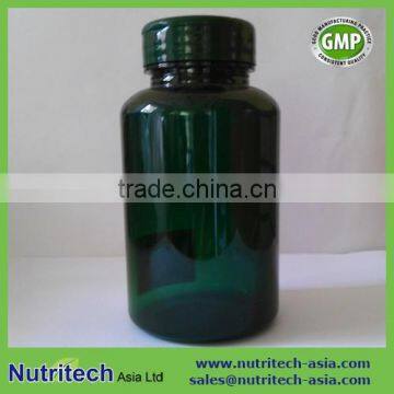 300cc PET green Plastic bottle for pharmaceutical & dietary supplement