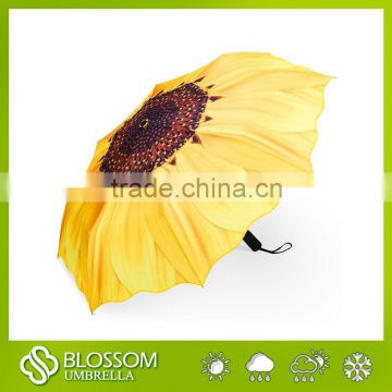 2016 Umbrella factory china, retractable umbrella,sunflower umbrella