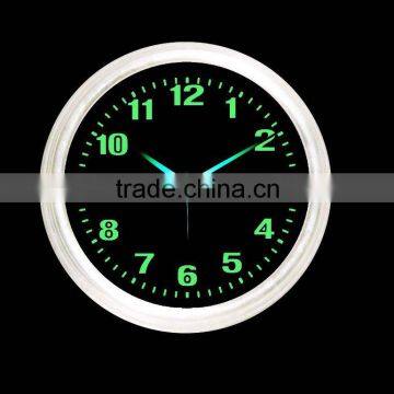 14" Smart light PLASTIC SWEEP wall clock