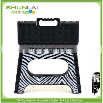 22cm small plastic folding step stacking stool