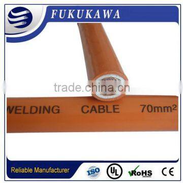 double insulation rubber welding cable 50mm2 70mm2