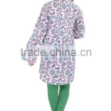 Indian Cotton Hand Block Printed Women Tunic Girls Wear Top Casual Wear Kurtis Designer Pint Ex Casual Wear Dress photo-2