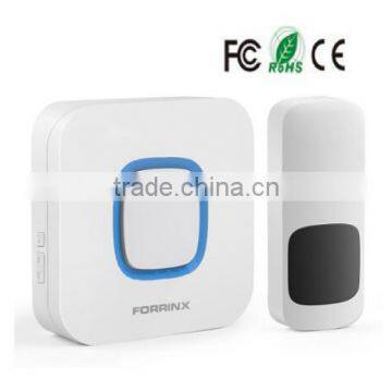 Smart Wireless Doorbell Dingdong Doorbell with Waterproof Solar Switch Button Doorbell