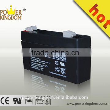 6v1.2ah lead acid battery / battery 6V 1.2AH for fire alarm system