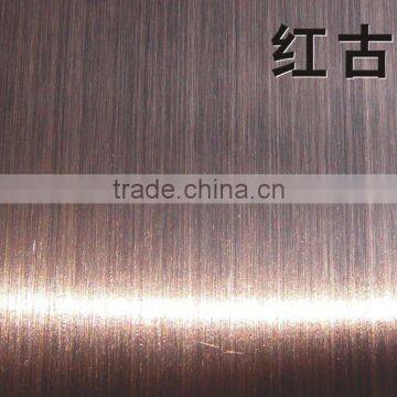 shiny 8K mirror,etched,HL color stainless steel sheet