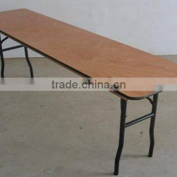 Wholesale plywood folding dining table rectangle table