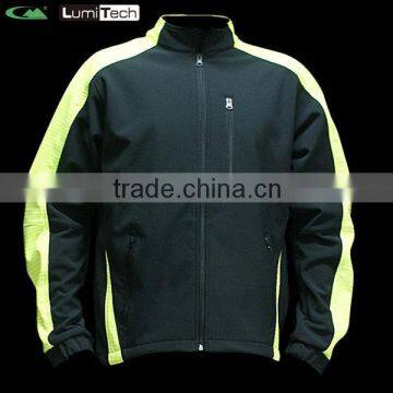 Men's reflective jacket sportswear reflective chevron