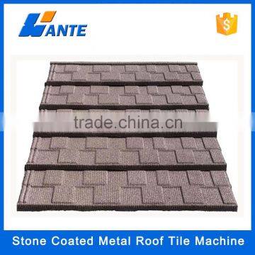 High Quality Aluminum Zinc Plate Colorful Stone Coated Metal Roof Tile Machine, Galvanized Chinese Roof Tile photo-2