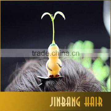 2016 Hot Holiday Gifts Bean Sprout Hairpins Fashion Unisex Bean Sprouts Flower Fruits Plants Grass