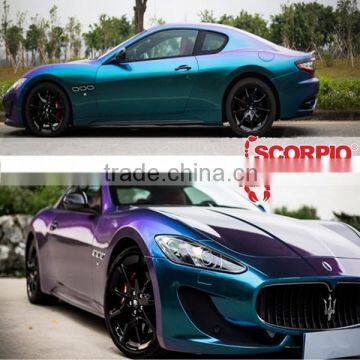 New arrival fashion purple copper chameleon car color change wrap vinyl film                        
                                                                                Supplier's Choice