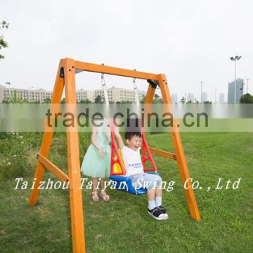 Wooden Single Swing Set TYS-S06