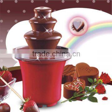 led Chocolate fountain base machine