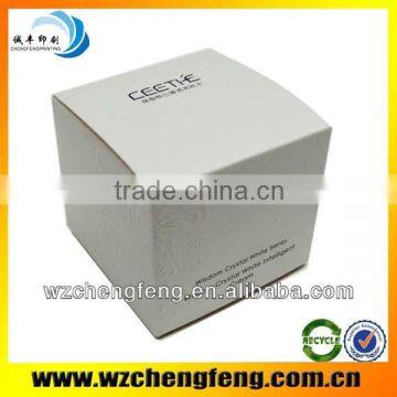 Boutique cosmetics paper packaging box