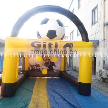 High Quality outdoor Inflatable Soccer Goal /new inflatable soccer field for sale