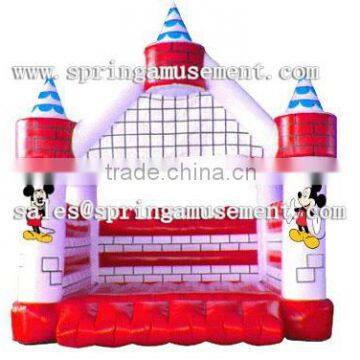 Red inflatable bouncer,mickey mouse castle,jumping inflatable bouncer for sale SP-IB032