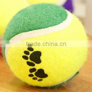 2016 pop pet dog tennis ball for custom made