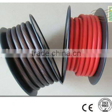 red and black OFC car battery cable,car power cable