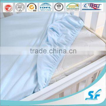 polyester cotton material and waterproof mattress cover with elastic