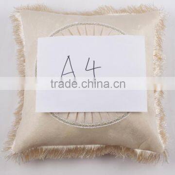 Beige Color Decorative Pillow Case for Sublimation Printing photo-2