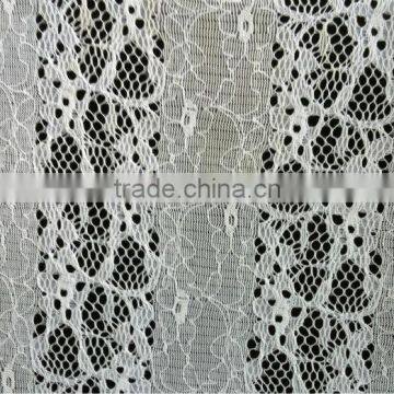 2-row pattern nylon spandex lace fabric in bulk