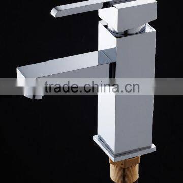 brass square basin mixer/high grand faucet