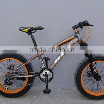 2016 20 inches 24 sp DISC BRAKE snow bike fat tire bikes fat bike for kids (FT-20001)