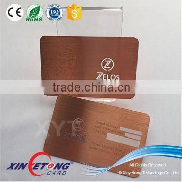 CR80 Metal business Card / stainless steel card