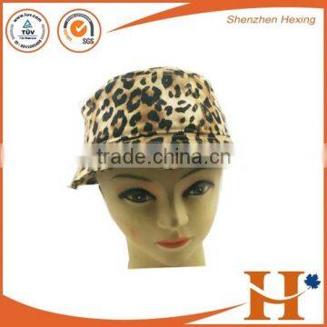 Custom high quality leopard print child bucket cap kid's fish hat