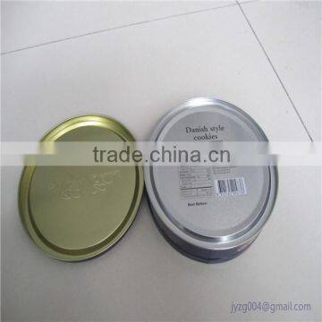 Round Shape Existing Mould Tin Box for Cookies photo-3
