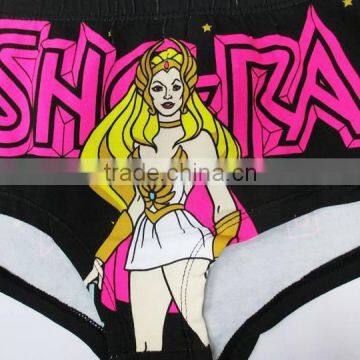 Lady's Graphic Stretched Boxer Stocks photo-2