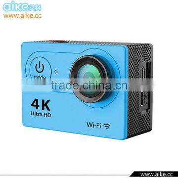 Ultra HD 4K action camara 170 degree wide Angle Sports Camera 2-inch Screen 1080p 60fps better than xiaomi yi Camera H9