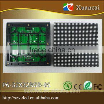 P6-32x32RGB (192X192MM) Indoor Indoor P6 (3IN1) full color SMD unit board P6 RGB module