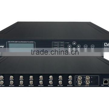 DVB-S2 to QAM transponder / trans modulator