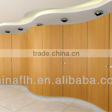 FuYueHua Curve panel toilet partitions