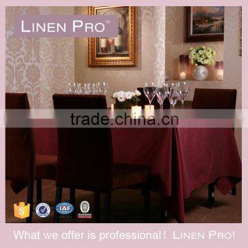 LinenPro Fancy Table Cloth Designs Purple Cheap Table Cloth