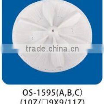plastic pulsator size 370mm for washing machine part