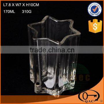 170ml New design glass candle holder decorative candle jar