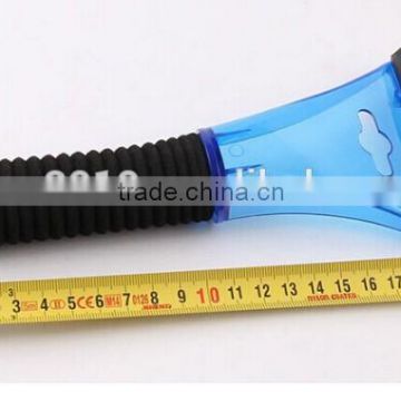 Foam Coated Handle Clear Plastic Blade Car Cleaning Ice Snow Scraper