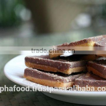 Chocolate cream filled cookies - Cookies for breakfast