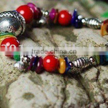 2010 Fashion Bracelet WYB266,Alloy Bracelet,Corallite Bracelet,Shell Bracelet