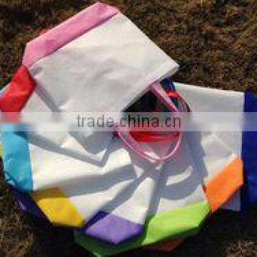 Manufacturers wholesale non-woven shopping bag, 600 d folding bag