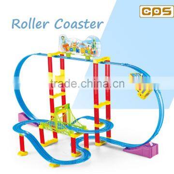 Newest design railway slot toy for education