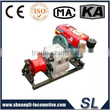 High Quality Stringing Equipment Diesel Engine Winch For The Wild Mountain Construction photo-3